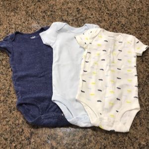 NWOT bundle of 3 onesies